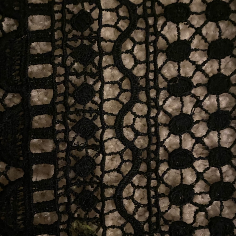 Isabel Marant cropped black lace blouse - Picture 6 of 6